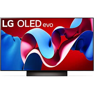 48" LG OLED48C4PUA OLED Evo C4 4K UHD HDR Smart TV $897 + Free Shipping