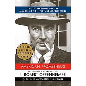 American Prometheus: The Triumph and Tragedy of J. Robert Oppenheimer (eBook) $2