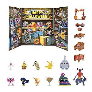 2025 Jazwares Pokemon Halloween Calendar w/ 11 Battle Figures/Accessories $10