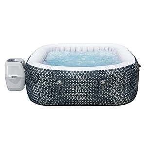 205-Gal SaluSpa Monterey AirJet Outdoor Inflatable Square Hot Tub w/ Pump $249 + Free Shipping