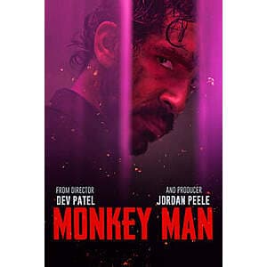 Digital 4K UHD Films: Monkey Man, Migration, Apollo 11, Memories of Murder $4.25 Each & More