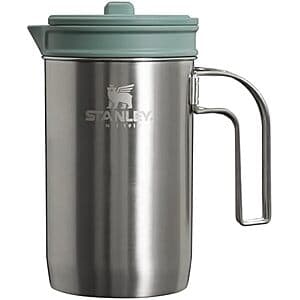 32oz STANLEY All In One French Press Coffee Maker (Stainless Steel Shale) $15.60