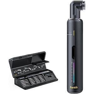 Fanttik NEX S2 Pro Cordless Electric Screwdriver Set w/ 20-Piece Bits & Case $60 + Free S&H