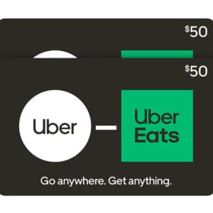 Costco Members: 2-Count $50 Uber / Uber Eats E-Gift Cards $75