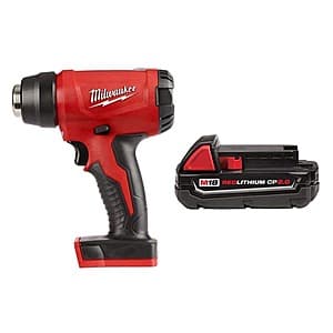 Milwaukee M18 18-Volt Lithium-Ion Cordless Compact Heat Gun w/ 2Ah Battery $109 + Free Shipping