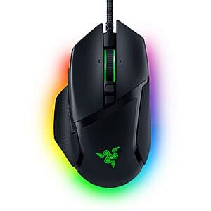 Razer Basilisk V3 Optical Wired Gaming Mouse w/ Chroma RBG $30