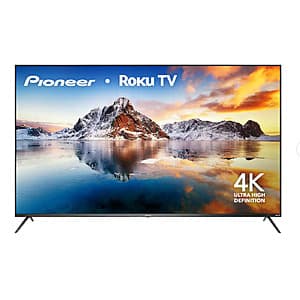 75" Pioneer LED 4K UHD HDR10 Smart Roku TV $400 + Free Shipping