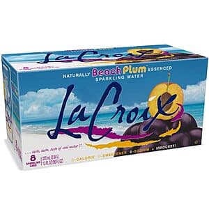 8-Pack 12-Oz LaCroix Sparkling Water (Various Flavors) $2.50