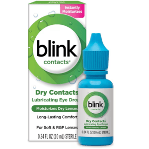 0.34oz Blink Contacts Lubricating Eye Drops for Soft/RGP Contact Lenses $0.90 + Free Store Pickup on $10+ Orders