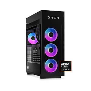 HP EPP Members: OMEN MAX 45L PC: Ryzen 7 9700X, RTX 5090, 32GB DDR5, 1TB SSD $3957 & More + Free S&H