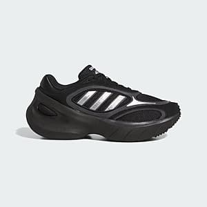 adidas Originals Adizero Goukana Sneakers available in Yellow, Core Black, and Solar Lime with Lightstrike cushioning technology.