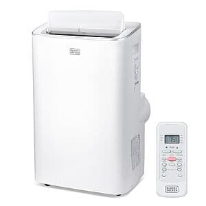 BLACK+DECKER 12,000 BTU 3-in-1 Smart Portable Air Conditioner w/ Window Kit $220 or less + Free Shipping