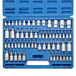 60-Piece NEIKO Master Torx Bit Socket & External Torx Socket Set $44.65 + Free Shipping