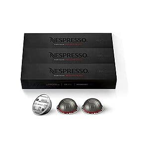 60-ct Nespresso VertuoLine Coffee Pods (various) $60 & More + Free Shipping w/ Prime