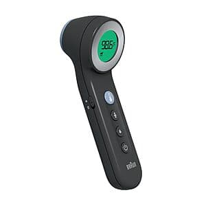 Braun Sensian 7 Forehead 3-in-1 Non-Contact Infrared Thermometer $10
