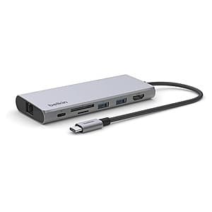 Belkin 7-in-1 USB-C Multiport Hub $37 + Free Shipping w/ Prime