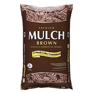 Select Locations: 2-Cu Ft Premium Mulch (various colors) $2 + Free Store Pickup