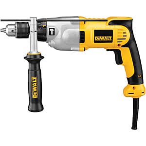 DEWALT 10-Amp 1/2" Variable Speed Hammer Drill $99 + Free S&H