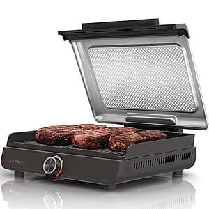 Refurbished Ninja GR100 Sizzle Smokeless Indoor Grill $60 + Free Shipping