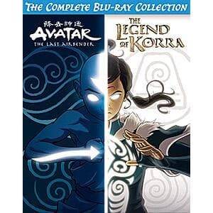 Avatar The Last Airbender & Legend of Korra Complete Series Collection (Blu-ray) $28.45