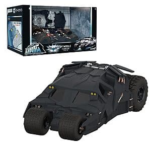 10" Super 7 Batman Begins Super Cyborg Batmobile Tumbler Collectible Toy Vehicle $83 + Free Shipping