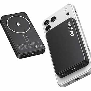 10,000mAh Energizer 20W PD Magnetic Wireless MagSafe Portable PowerBank $17.50 + Free S&H