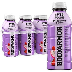 6-Pk 16-Oz BODYARMOR LYTE Electrolyte Drink (Dragonfruit Berry) $4.50 w/ S&S