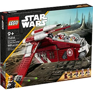 1083-Piece LEGO Star Wars: The Clone Wars Coruscant Guard Gunship $120 + Free Shipping