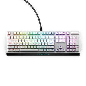 Alienware 104-Key RGB Mechanical Keyboard w/ CHERRY MX Low Profile Red Switches $70 + Free Shipping