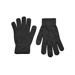 George Men's Knit Touch Gloves (Charcoal Grey) $1.10