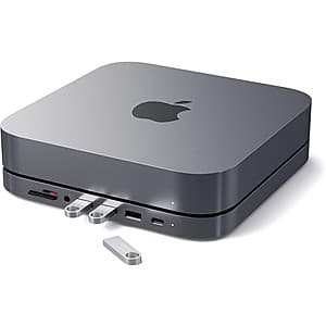 Satechi 6-in-1 USB-C Aluminum Stand & Hub for Mac mini M1 / M2 $30 + Free S&H w/ Prime
