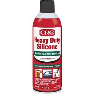 11-Oz CRC Heavy Duty Silicone Lubricant $2.95