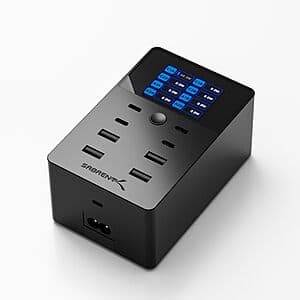 8-Port SABRENT (up to 252W) USB-A & USB-C Charging Station $60 + Free Shipping