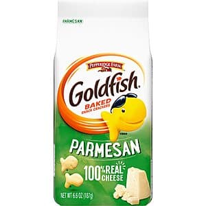 6.6-Oz Pepperidge Farm Goldfish Baked Snack Crackers (Parmesan) $1.86 w/ S&S + Free Shipping w/ Prime or $35+