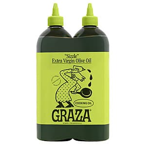 Costco Members: 2-Ct 750ml Graza Sizzle Extra Virgin Olive Oil $17 + $35+ Same-Day Checkout/Delivery Fee
