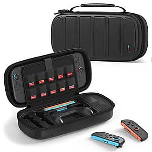 MEQI Carrying Case for Nintendo Switch 2 w/ Game Card Storage $10