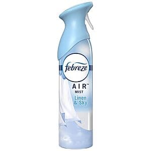 8.1/8.8oz. Febreze Air Mist Odor Fighting Room Spray (various scents) $1.50 Free Pickup on Orders $10+