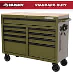 Select Locations: Husky Tool Storage 46"Wx18"D Mobile Workbench Cabinet (Army Green) $298 + Free Store Pickup