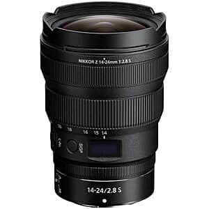 Nikon NIKKOR Z 14-24mm f/2.8 S Wide-Angle Zoom Lens $1897 + Free S&H