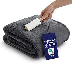 Bedsure Shed-Resistant Anti-Static Fleece Throws & Blankets from $10.80