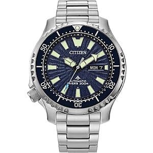 44mm Citizen Men's Promaster Dive Fugu Automatic Stainless Steel Watch $312.50 + Free Shipping