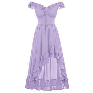 Scarlet Darkness Renaissance Off-Shoulder Corset Dress (various) from $17.80