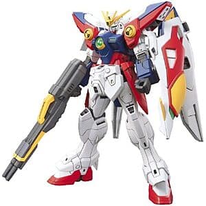 Bandai Hobby 5.5" HGAC Wing Gundam Zero 1/144 Scale Model Kit (#174) $15