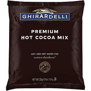 32-Oz Ghirardelli Chocolate Premium Indulgence Hot Cocoa Mix $14.55 w/ Subscribe & Save
