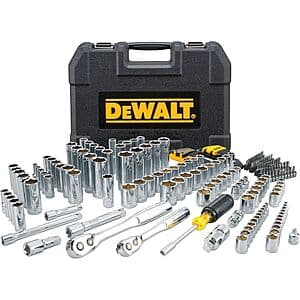 Bomgaars: 200-Pc DeWALT SAE & Metric Mechanics Tool Set $100 or less + Free Pickup