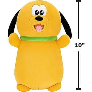 Squishmallows 10" Original Disney HugMees Pluto Plush $4.90 or Less