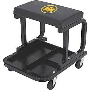Northern Tool + Equipment Wide Mechanic's Roller Seat (Steel, 400-Lb. Capacity) $25 + Free Shipping