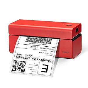 Prime Members: ORGSTA USB Thermal 4"x6" Shipping Label Printer $18 + Free Shipping