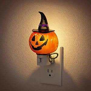 JandCase Halloween LED Wall Plug Night Light (various) from $6