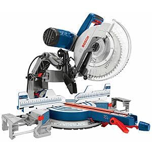 Bosch Glide 12" 15-Amp Corded Dual Bevel Sliding Compound Miter Saw $449 + Free Shipping
